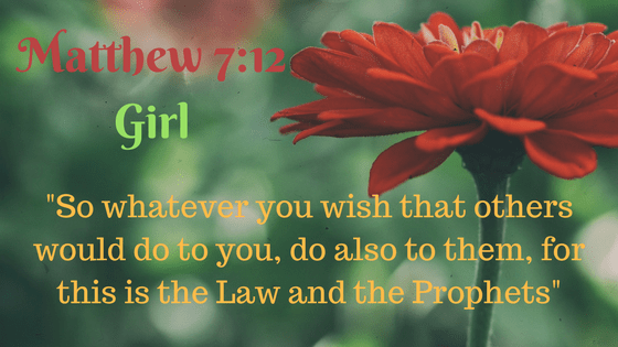 Matthew 7_12 Girl