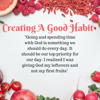 Creating Good Habits-2